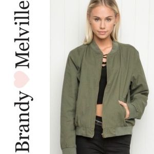 Brandy Melville Bomber Jacket